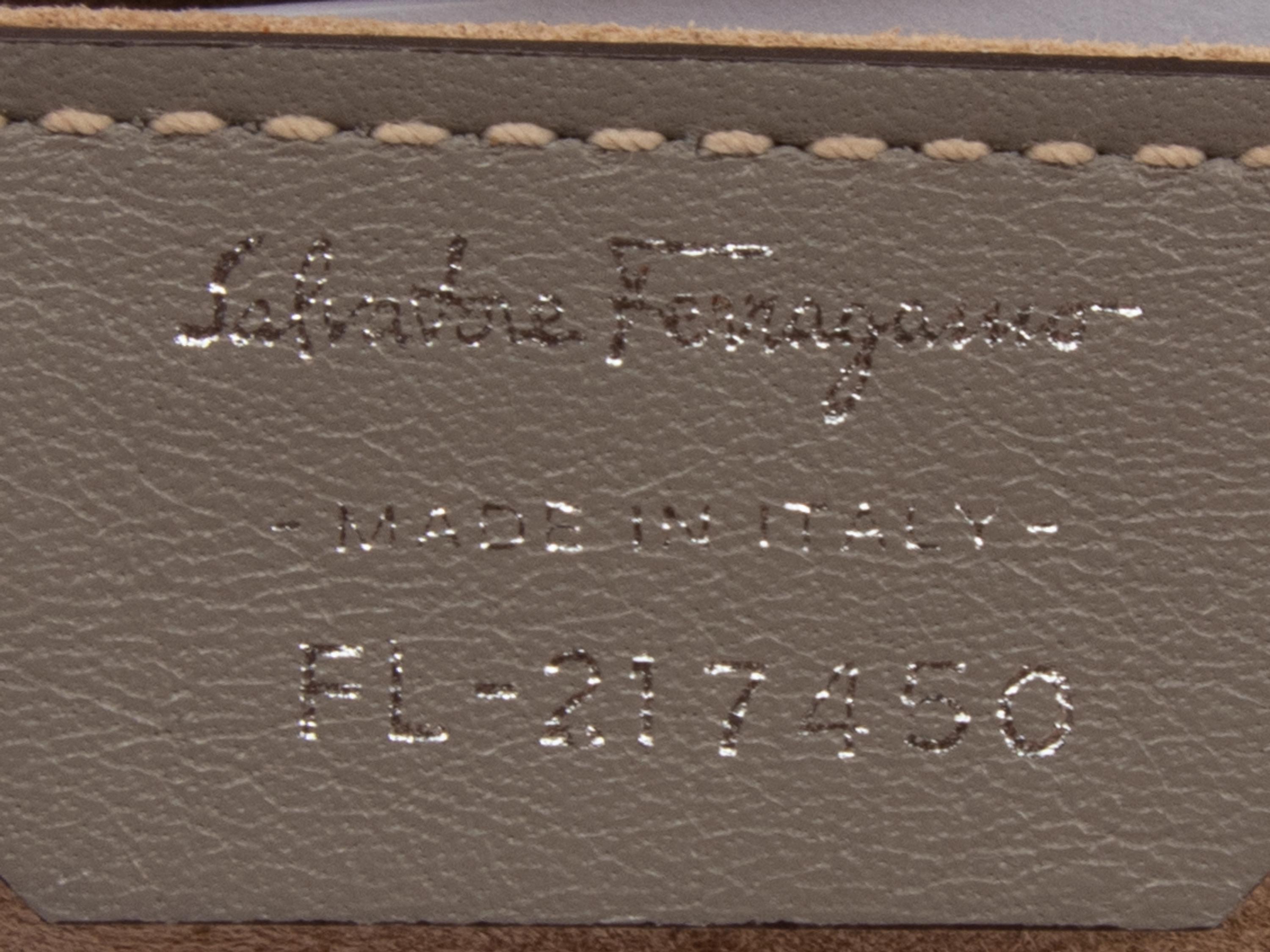 Two Ferragamo Exotic Skin Bags