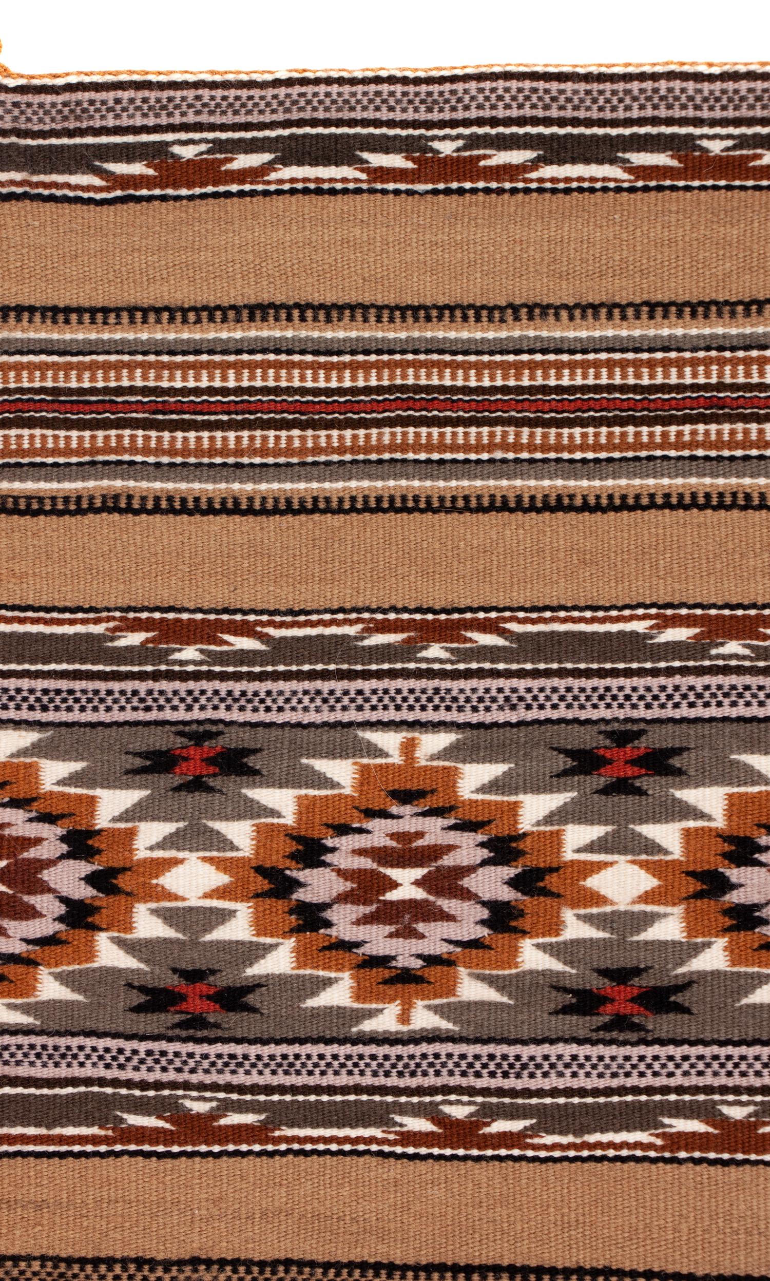 Navajo Wide Ruins Pattern Weaving / Rug