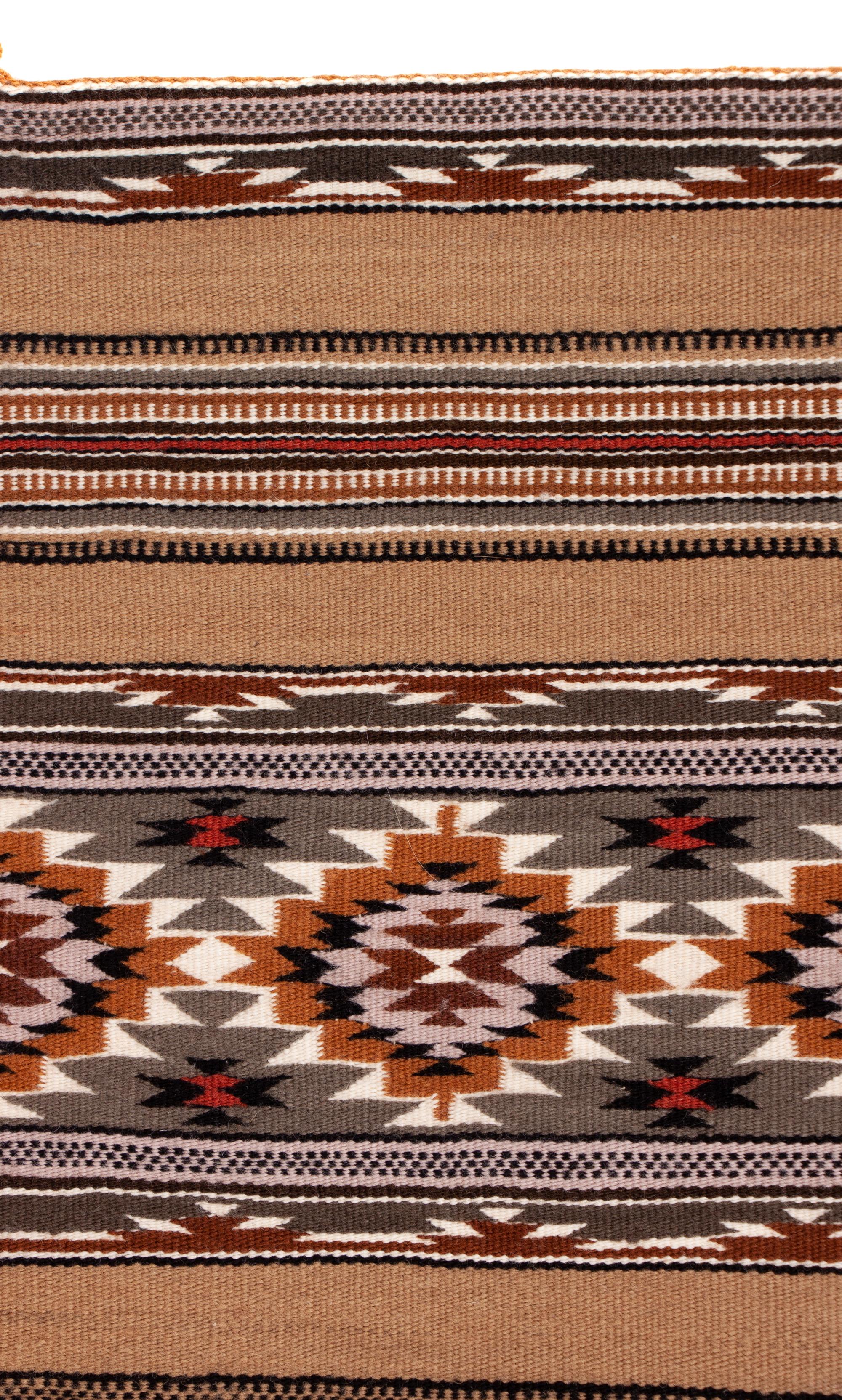 Navajo Wide Ruins Pattern Weaving / Rug
