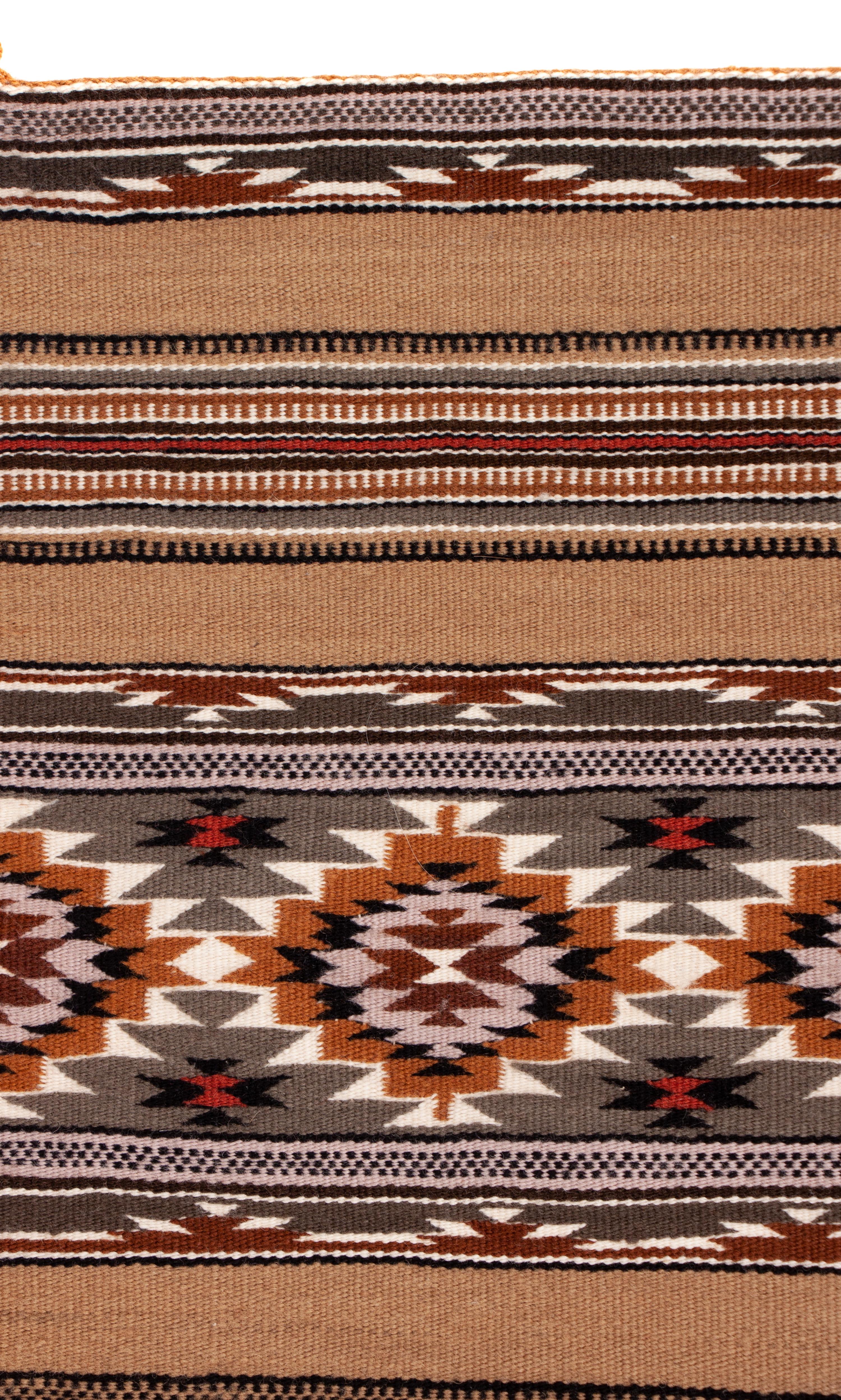Navajo Wide Ruins Pattern Weaving / Rug
