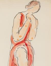 Isadora Duncan Dancing