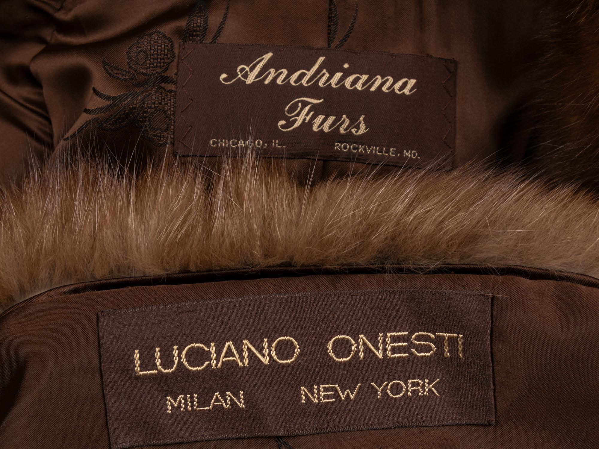 Full-Length Sable Fur Coat