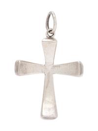 A Sterling Silver Cross Pendant, German,