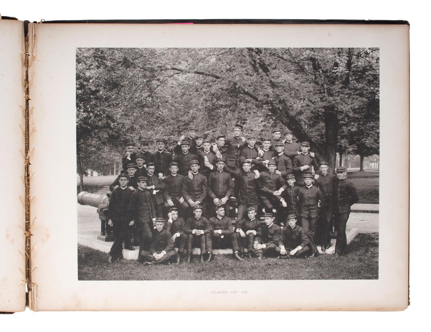 [MILITARIA]. United States Naval Academy Annapolis, MD . New York: E.H. Hart, ca 1887.