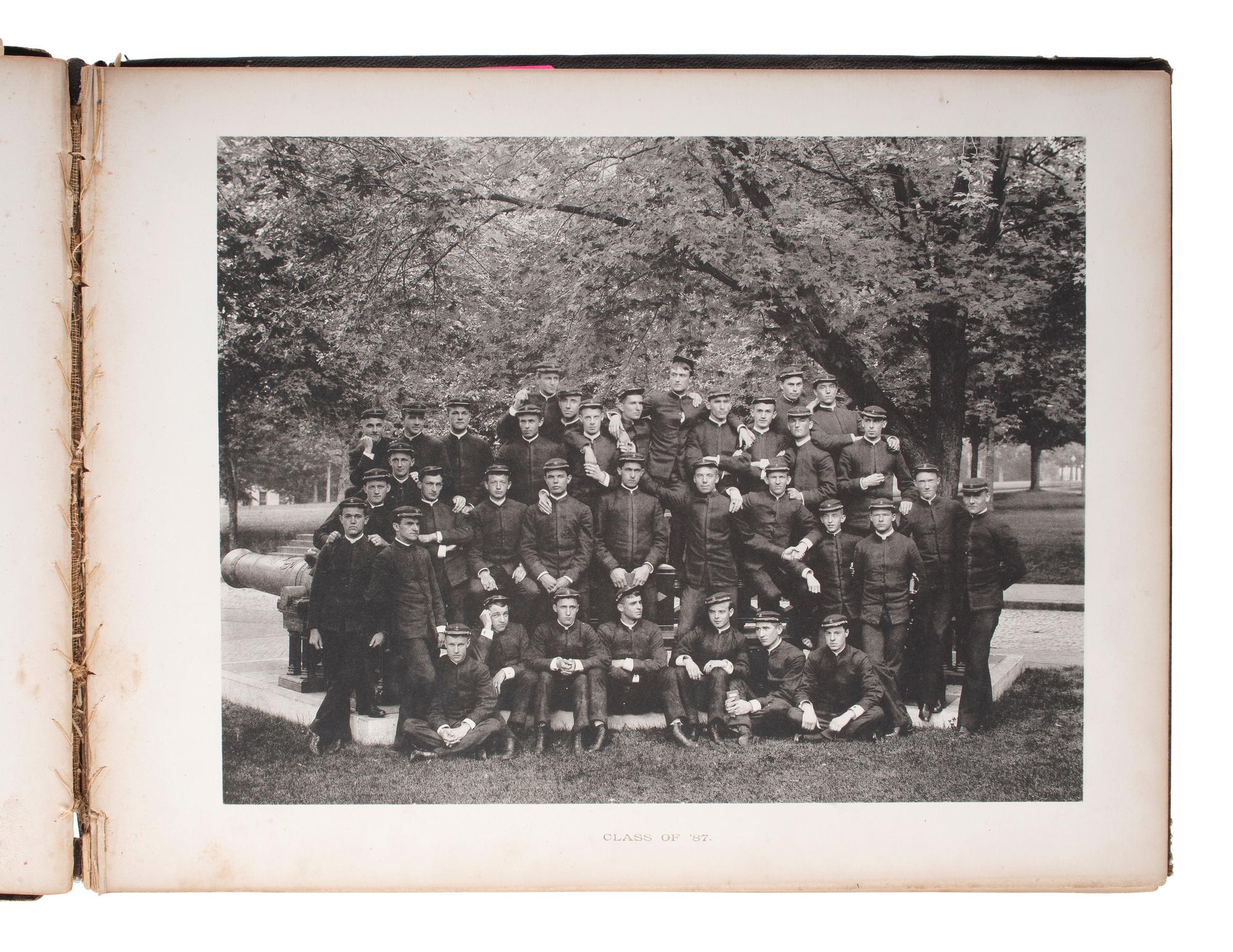 [MILITARIA]. United States Naval Academy Annapolis, MD . New York: E.H. Hart, ca 1887.