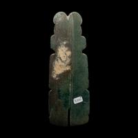 A Costa Rican Jade Axe-God Pendant