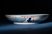 A Doucai 'Immortals' Porcelain Plate