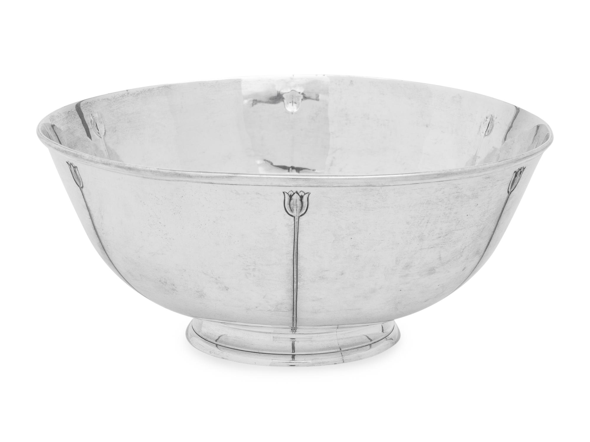 An American Arts and Crafts Silver Bowl