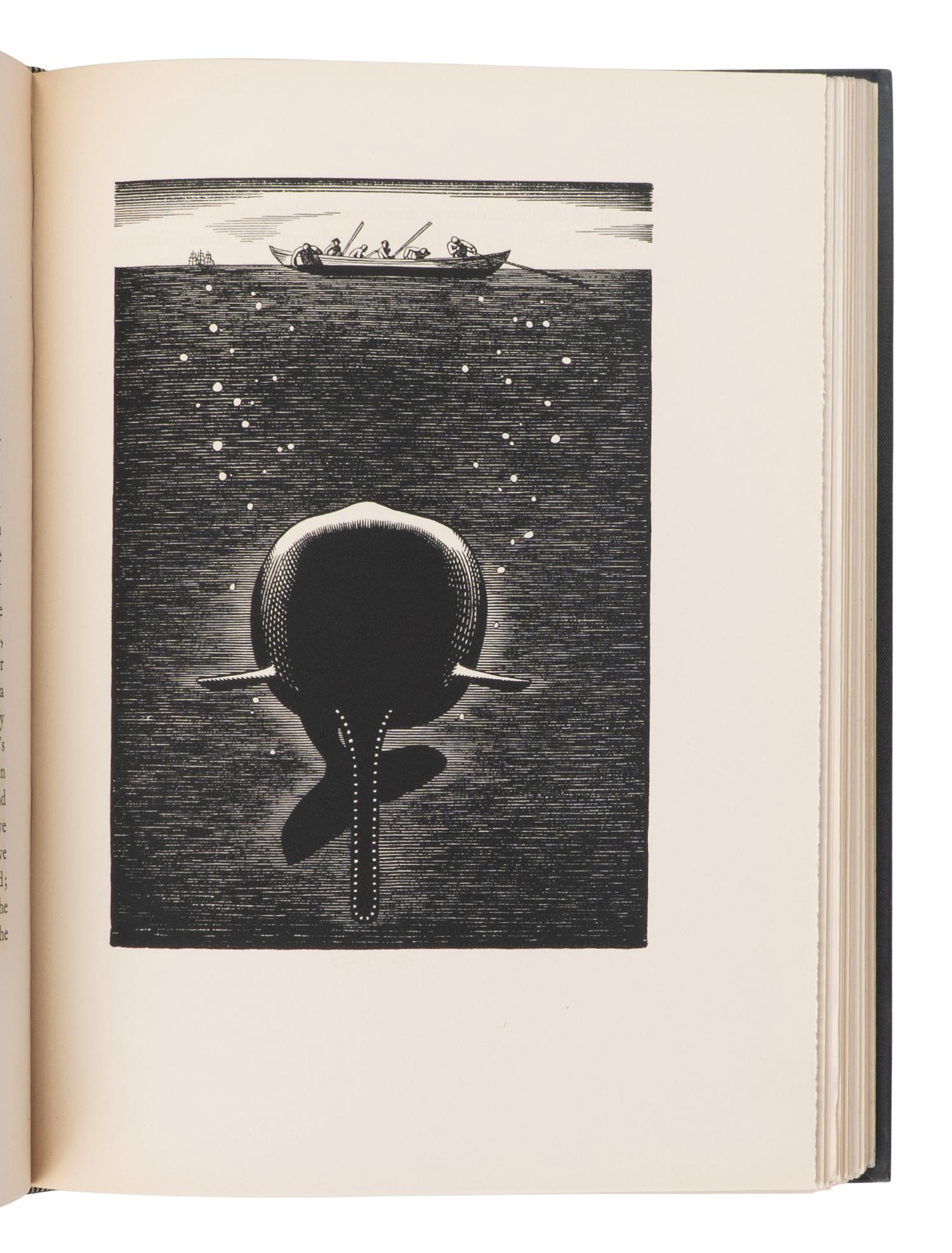 [LAKESIDE PRESS]. [KENT, Rockwell, illustrator (1882-1971)]. -- MELVILLE, Herman (1819-1891). Moby Dick . Chicago: The Lakeside Press, 1930.