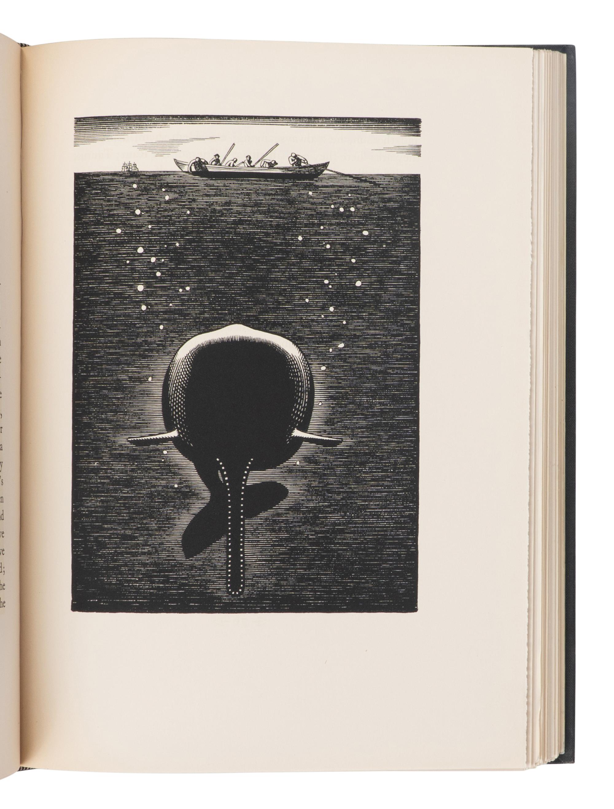[LAKESIDE PRESS]. [KENT, Rockwell, illustrator (1882-1971)]. -- MELVILLE, Herman (1819-1891). Moby Dick . Chicago: The Lakeside Press, 1930.