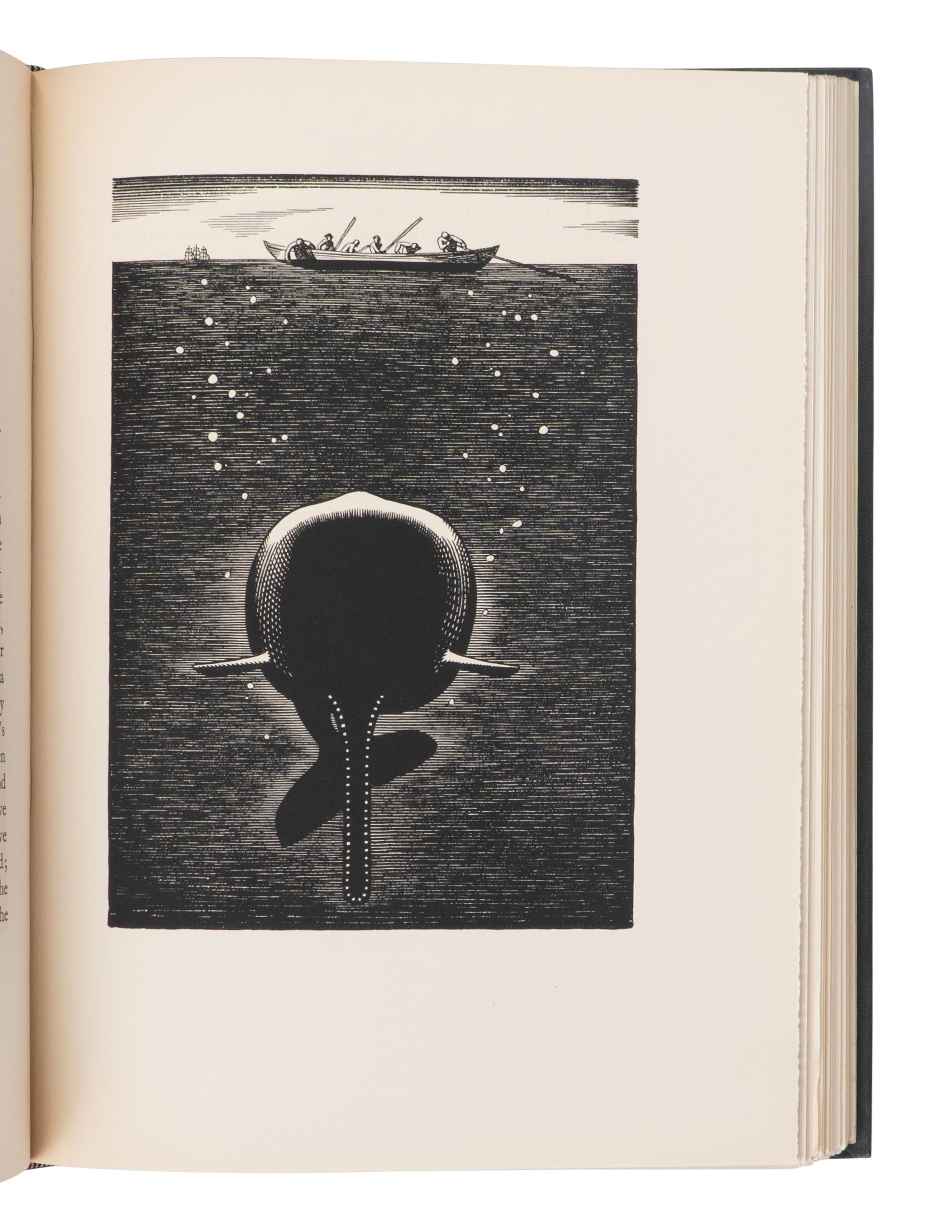[LAKESIDE PRESS]. [KENT, Rockwell, illustrator (1882-1971)]. -- MELVILLE, Herman (1819-1891). Moby Dick . Chicago: The Lakeside Press, 1930.