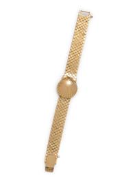J. SCHULZ, 14K YELLOW GOLD SEASHELL SURPRISE WATCH