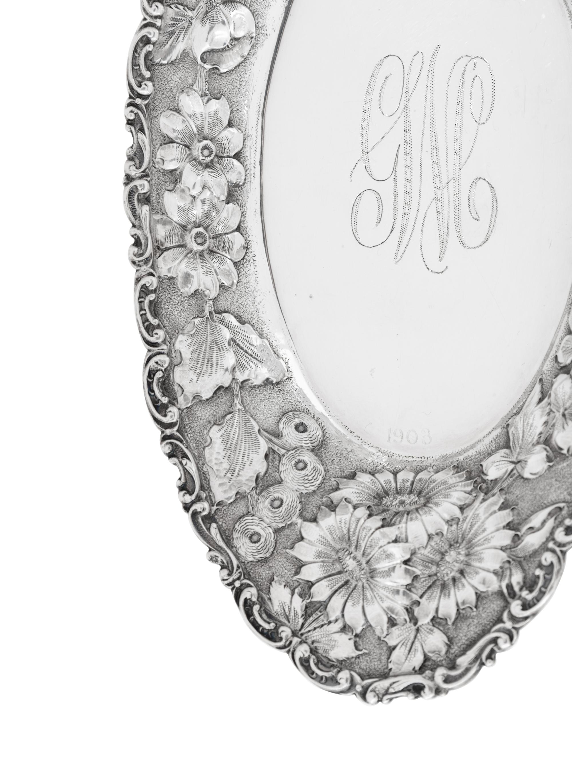 A Group of American Silver Repoussé Articles