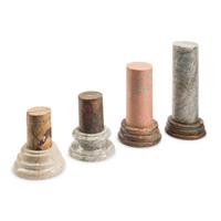 A Group of Italian Grand Tour Style Miniature Columns