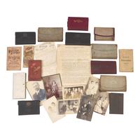 [Americana] [Ohio] 16 Manuscript Diaries of a New Salem, Ohio Family, 1878-1922, Plus Assorted Ephemera