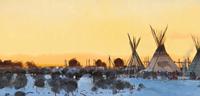 Two Works: Sheep Creek and Buffalo Hunters