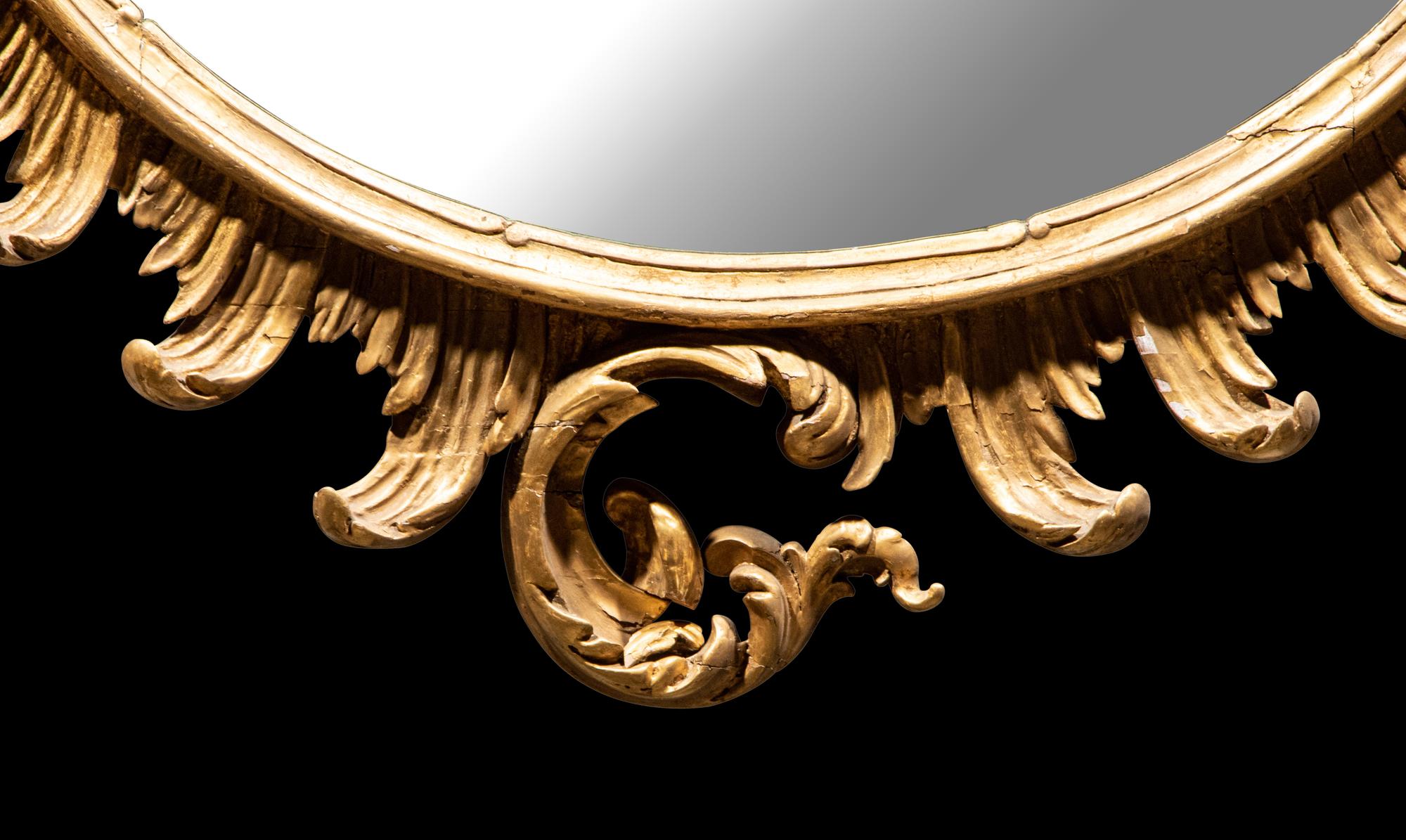 A George III Giltwood Mirror