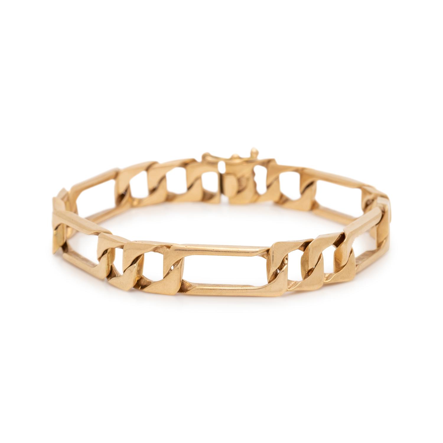 YELLOW GOLD BRACELET