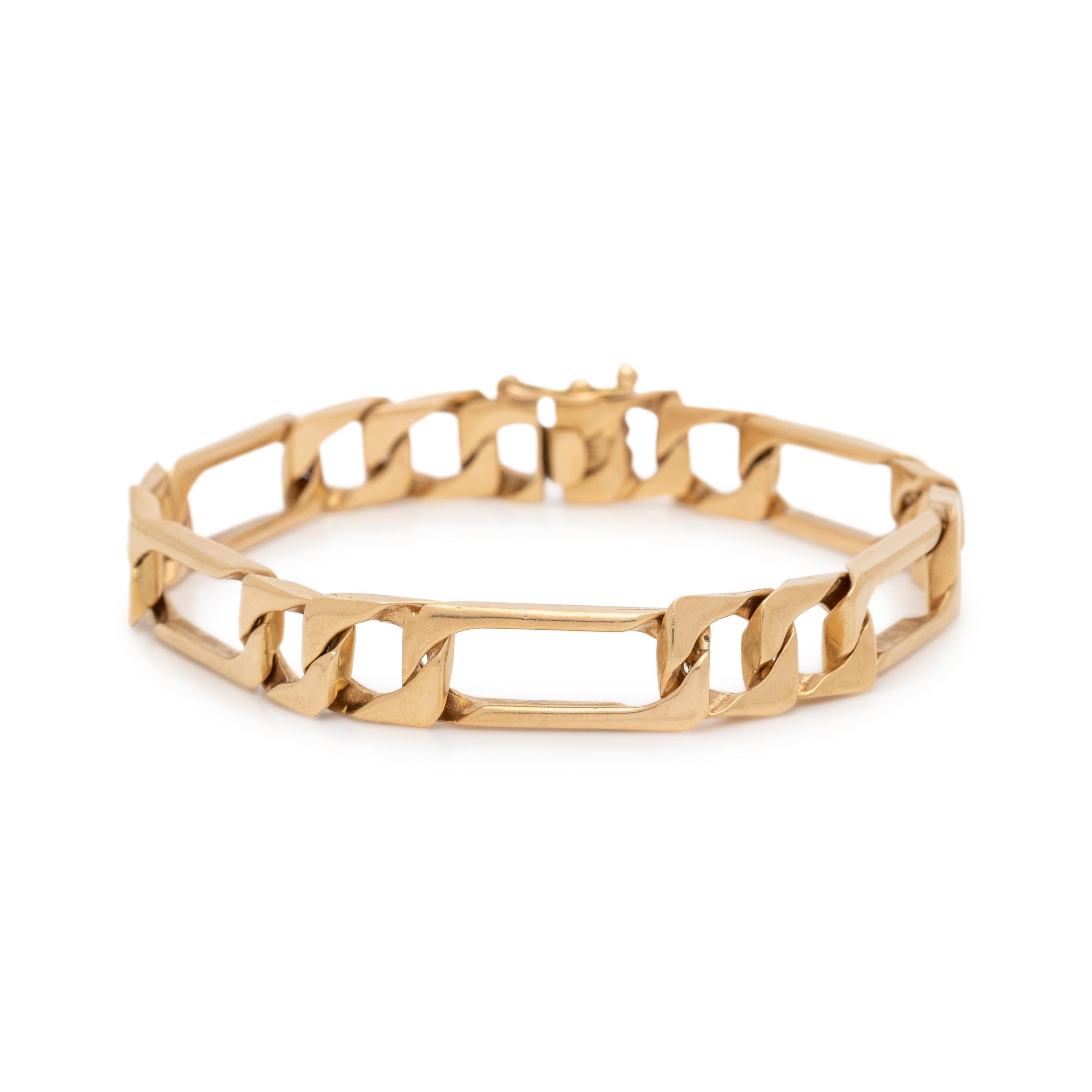 YELLOW GOLD BRACELET