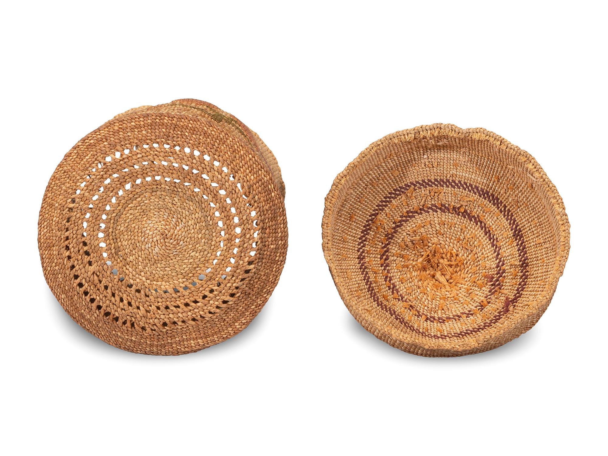 Miniature Attu Lidded Basket