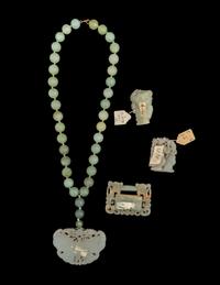 Four Chinese Jade Carvings