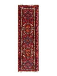 Three Hamadan Wool Rugs and a Heriz Wool Runner