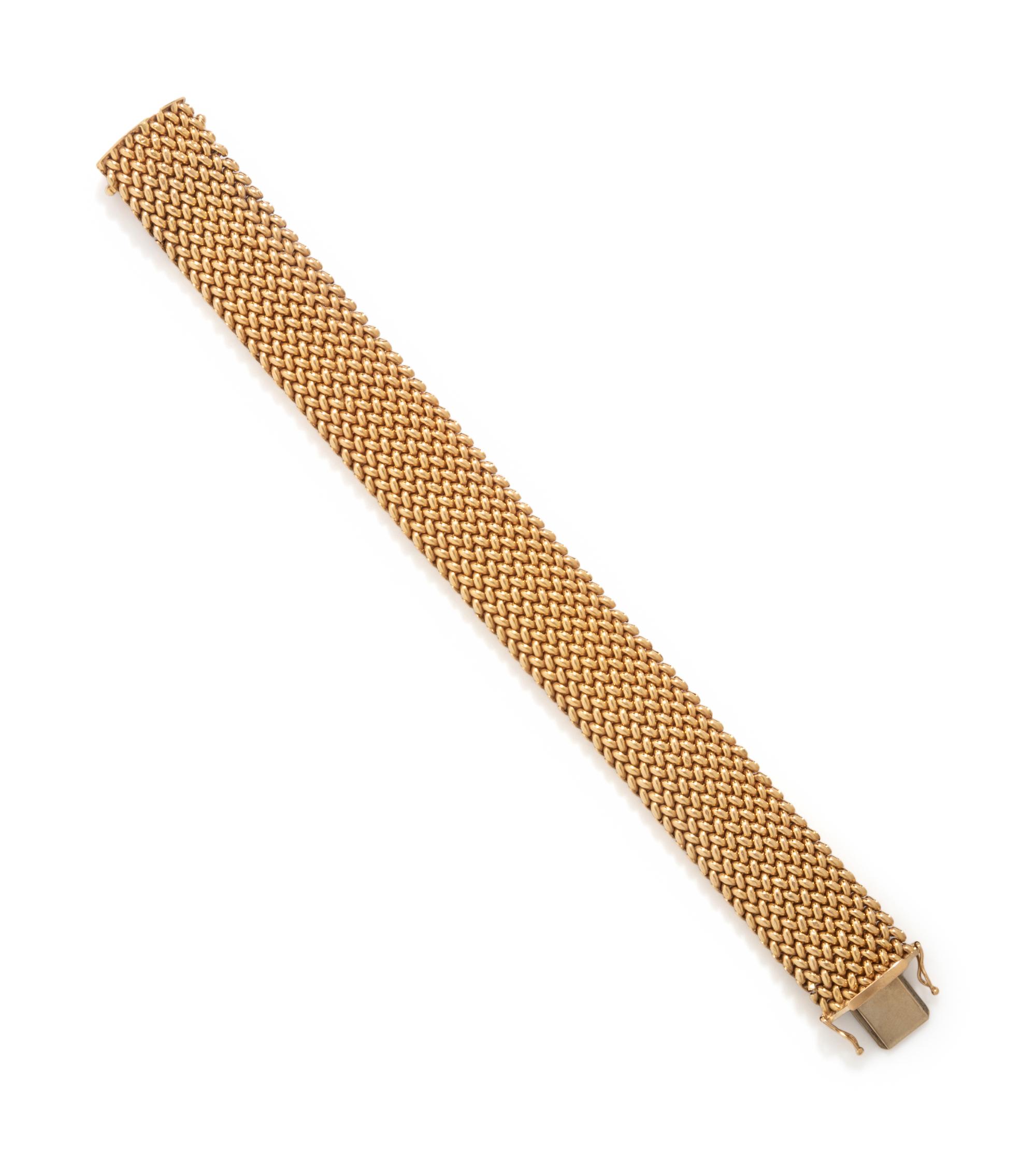 YELLOW GOLD BRACELET