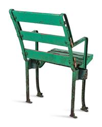 A Vintage Chicago White Sox Comiskey Park Stadium Seat Chair,