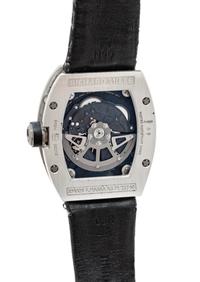 A RARE RICHARD MILLE REF. RM005 PLATINUM LIMITED EDITION 'FELIPE MASSA' WRISTWATCH