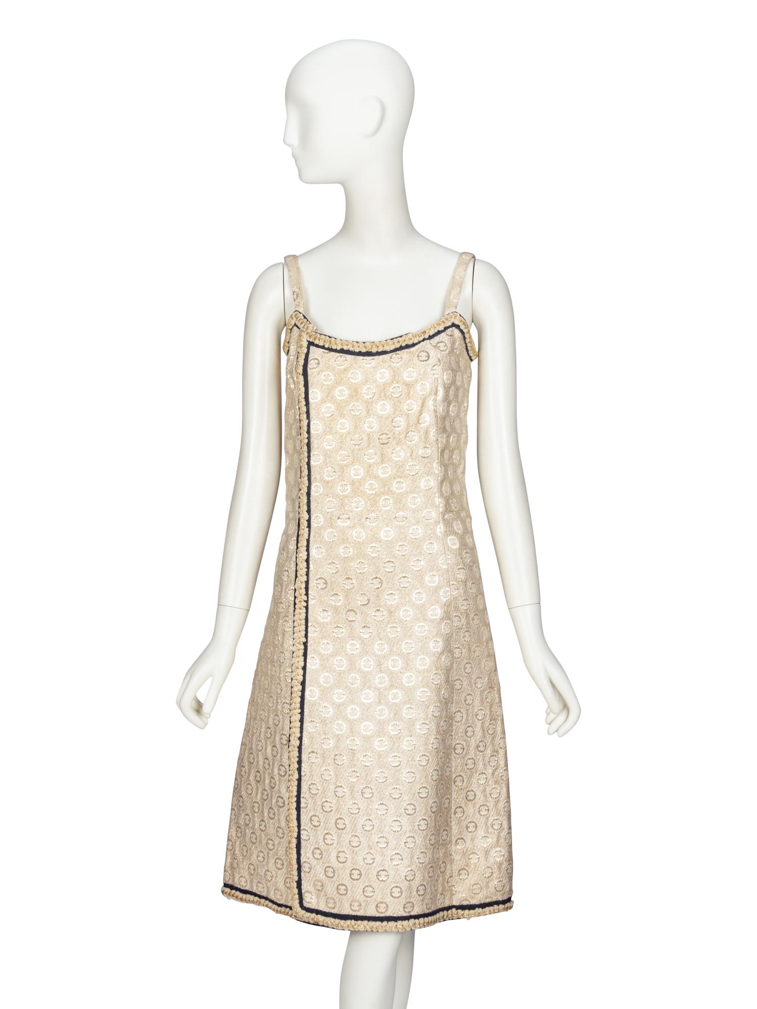 Dress Suit Attributed to Chanel Haute Couture, 1968