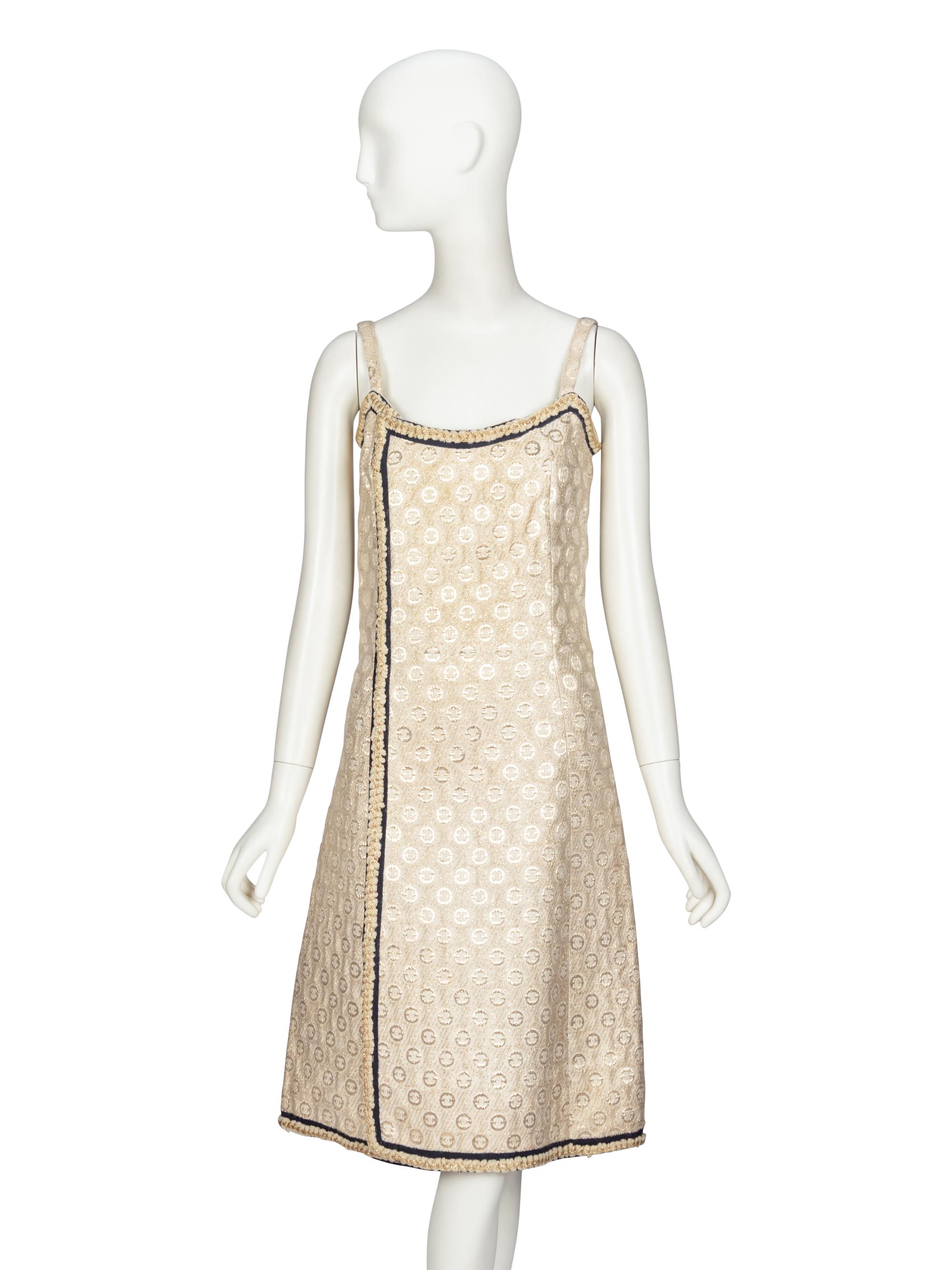 Dress Suit Attributed to Chanel Haute Couture, 1968