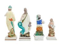 Three Staffordshire Figures