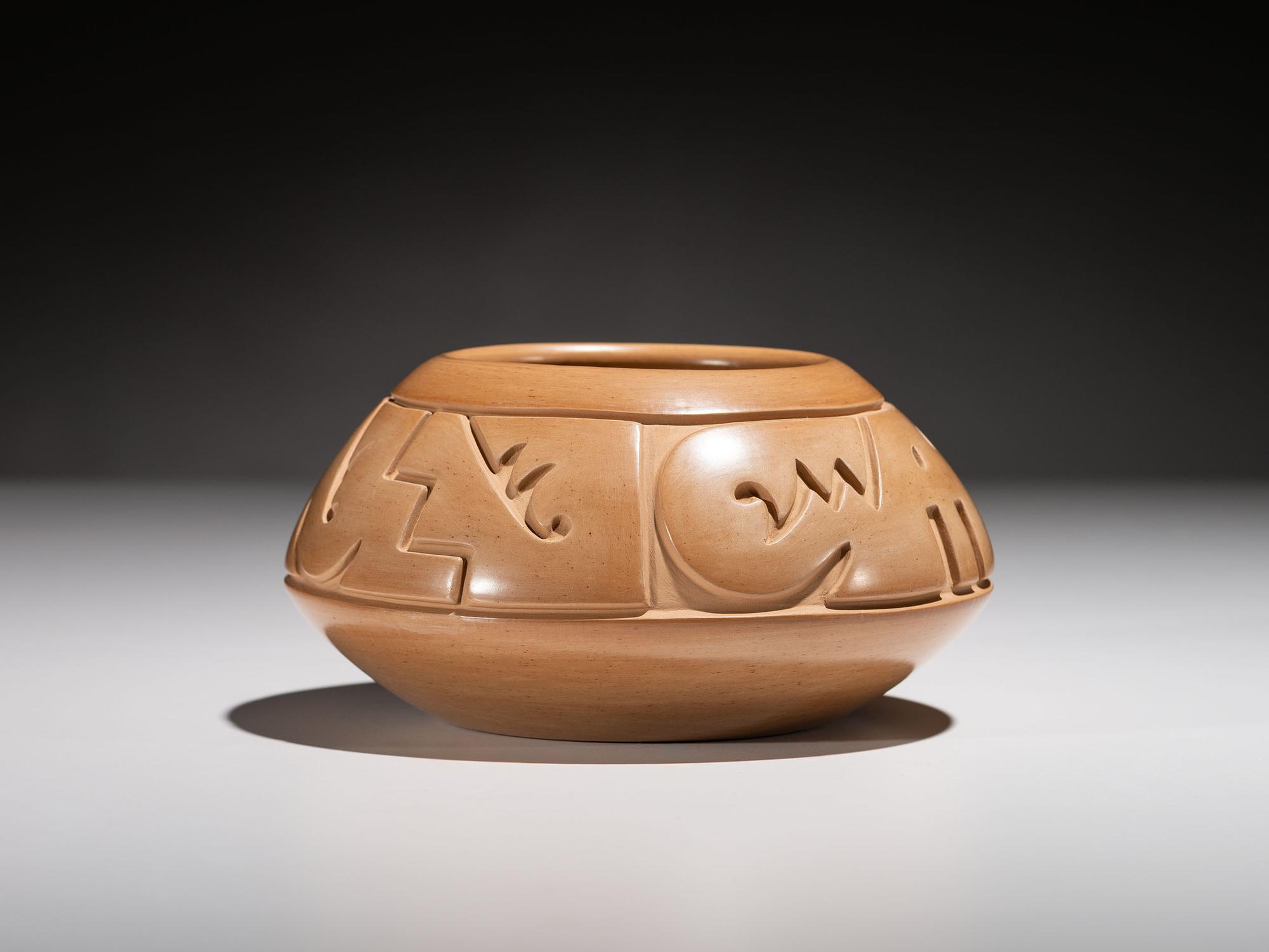 Buffware Pottery Jar