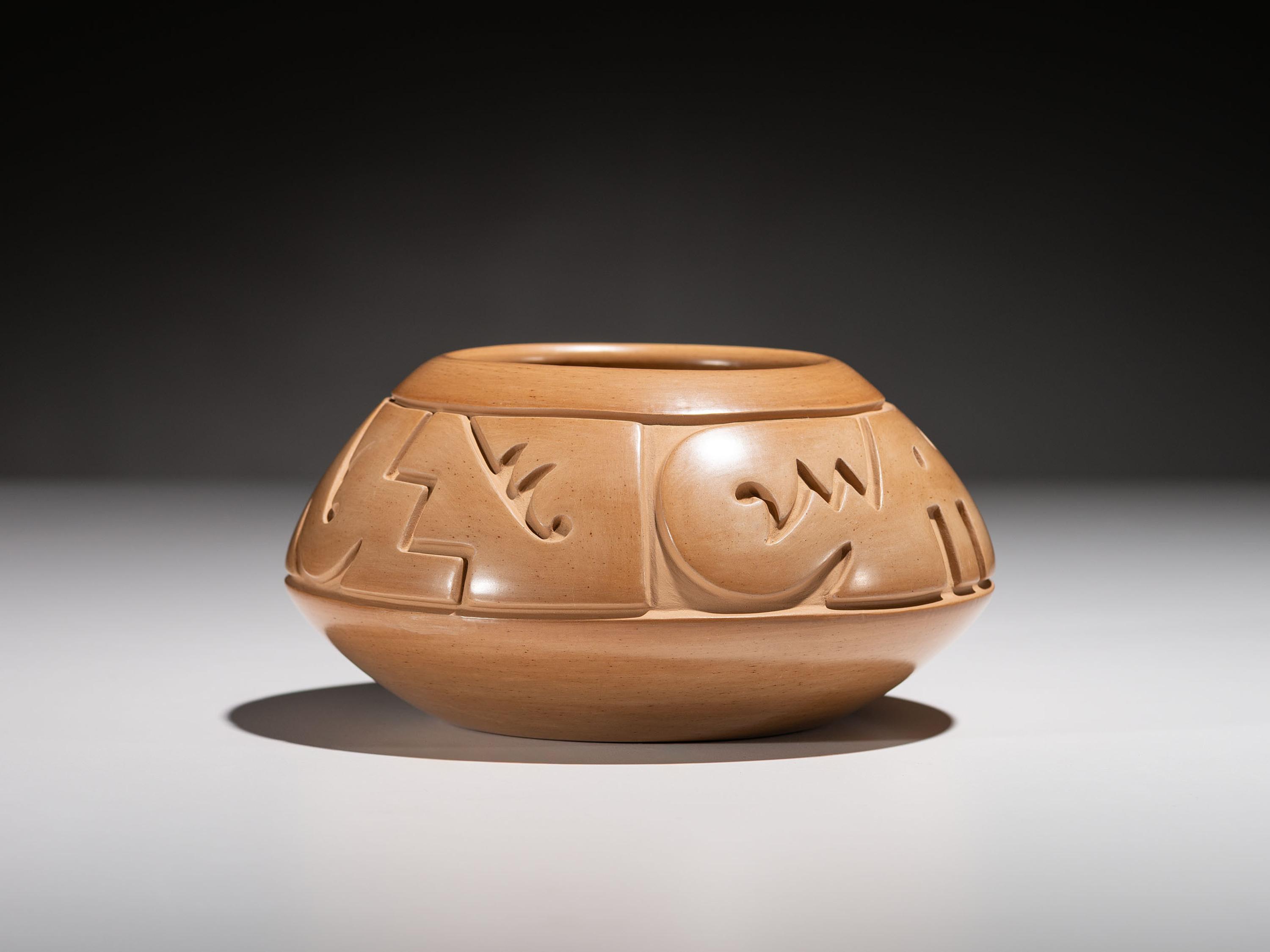 Buffware Pottery Jar