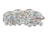 A Booths Parrot Ceramic Dinner Service