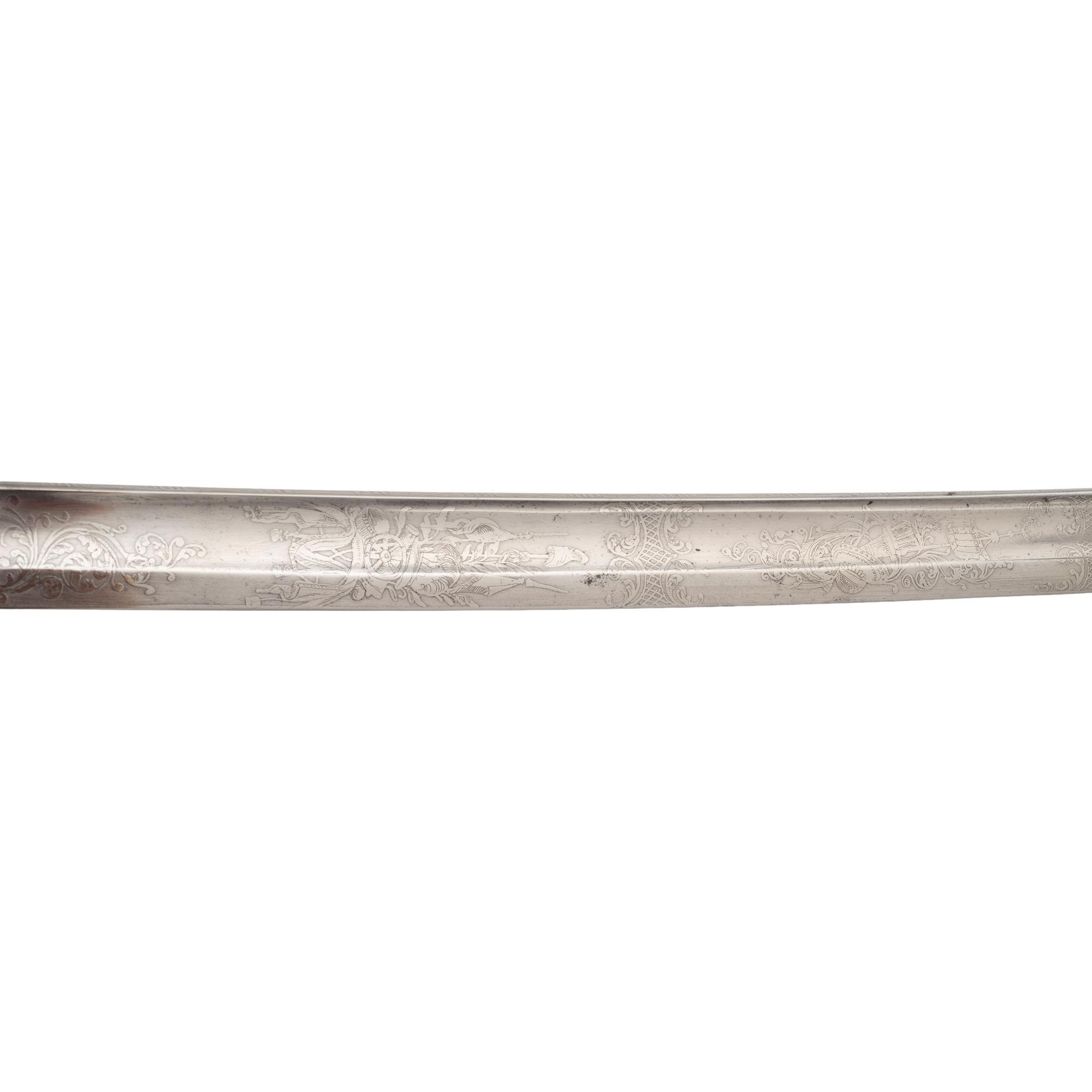 Two Ames Presentation Swords to Lt. Henry Ward (Capt.) 57th Mass Infantry WIA at Antietam, Spotsylvania & Petersburg, POW Petersburg & Post-War General