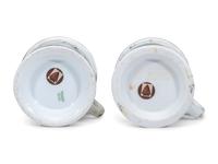 Two Teamster's Porcelain Occupational Shaving Mugs