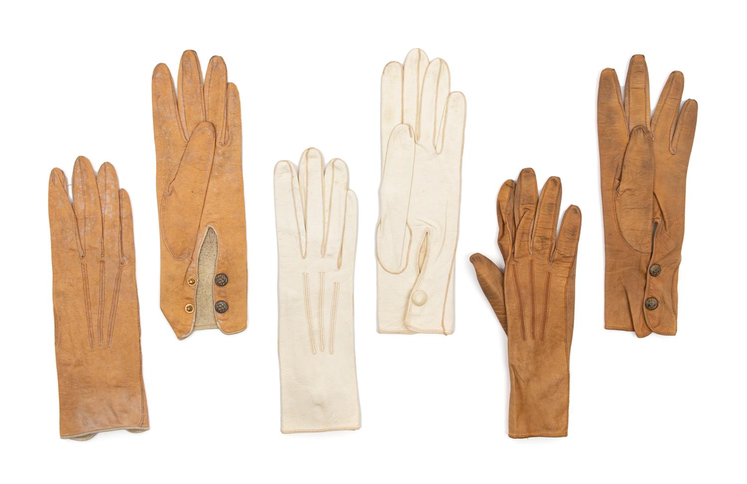 Collection of Belts and Gloves, 1850-1910