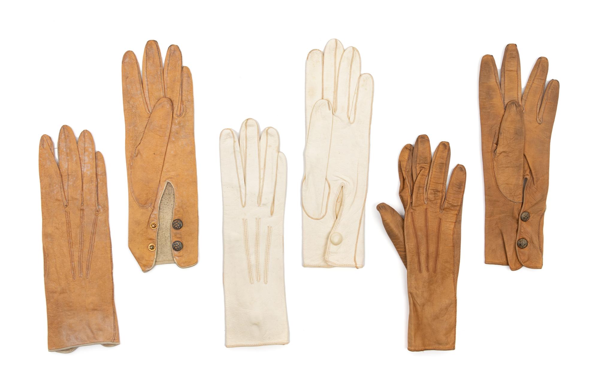Collection of Belts and Gloves, 1850-1910
