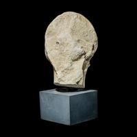 A Roman Marble Head of a Woman