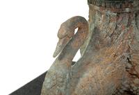 A Bronze Swan-Form Base Fountain — EARLY 20TH CENTURY