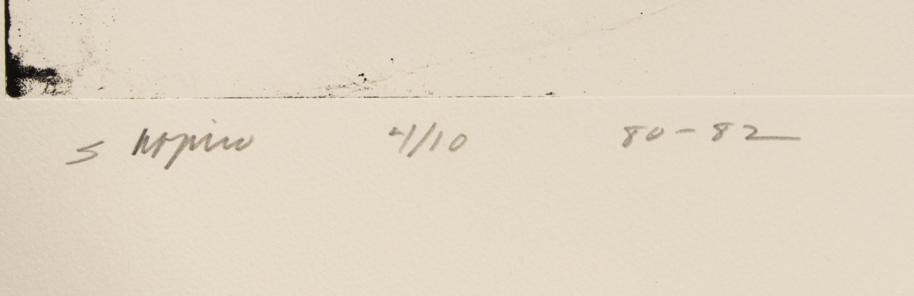 Untitled, 1980-82 and Untitled, 1979 (a pair of prints)