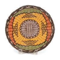 Hopi Third Mesa Wicker Plaques and Basket