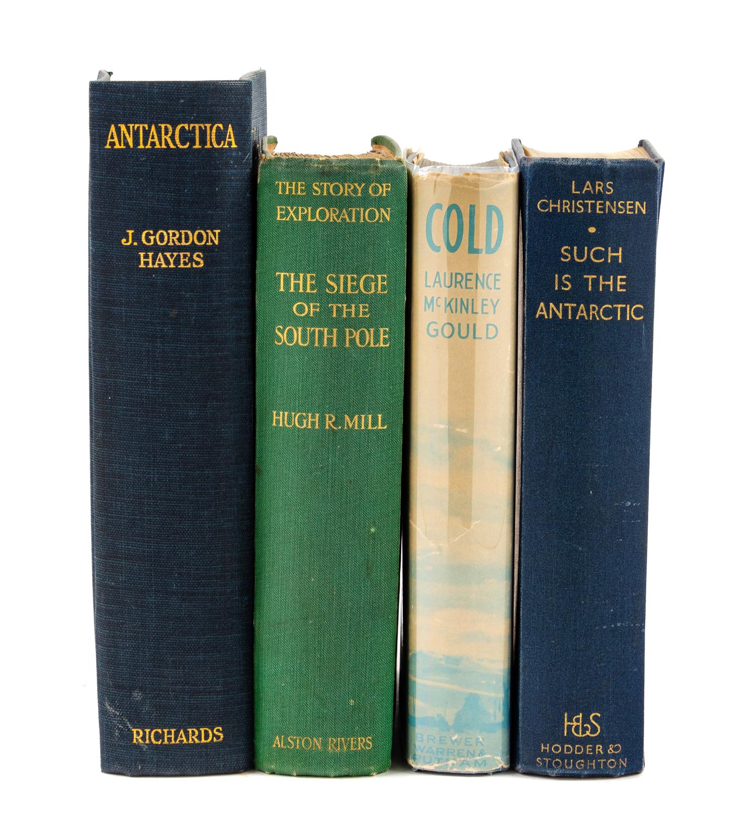 [ANTARCTIC EXPLORATION]. A group of 4 works, comprising: