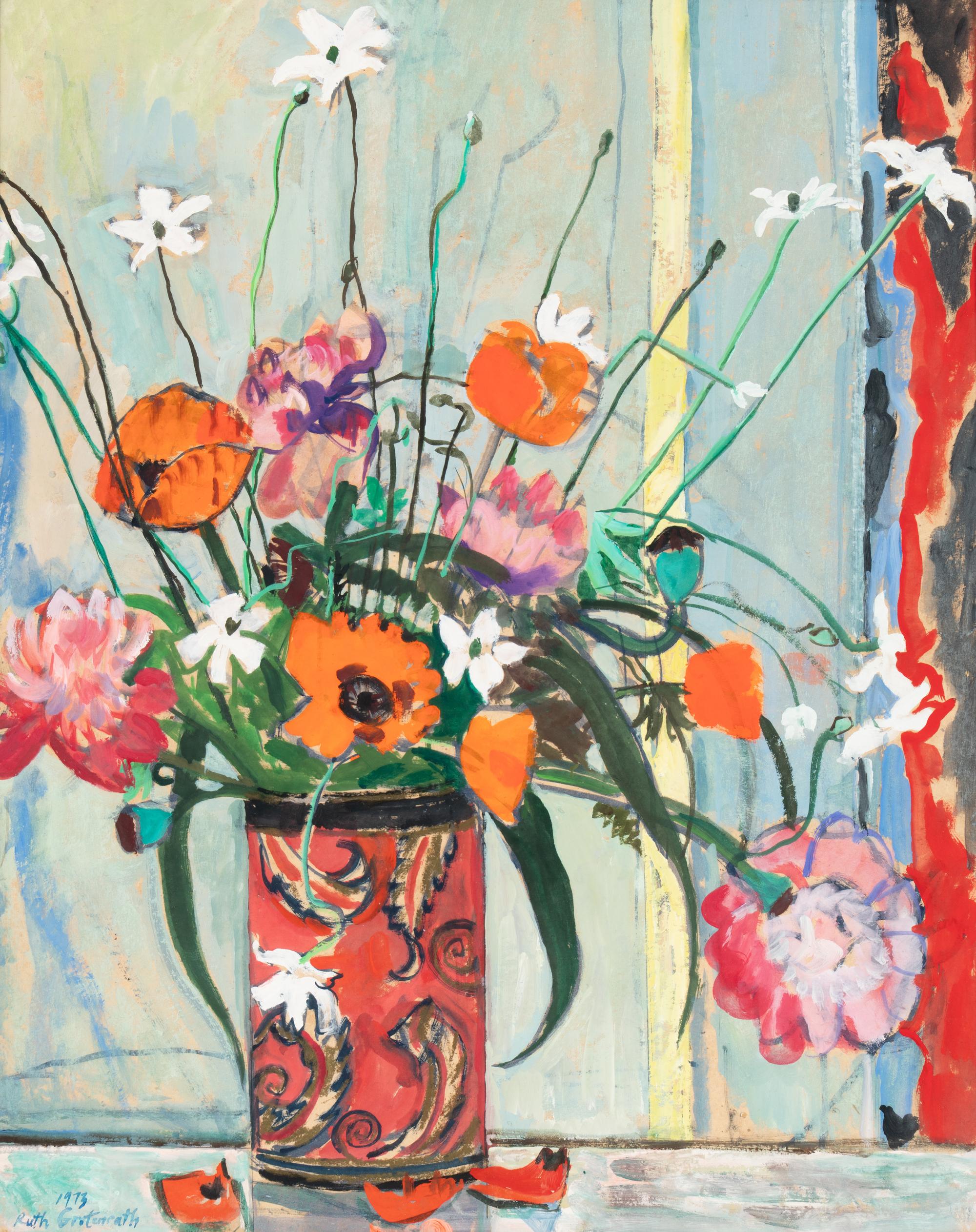 Poppies and Anemones, 1973