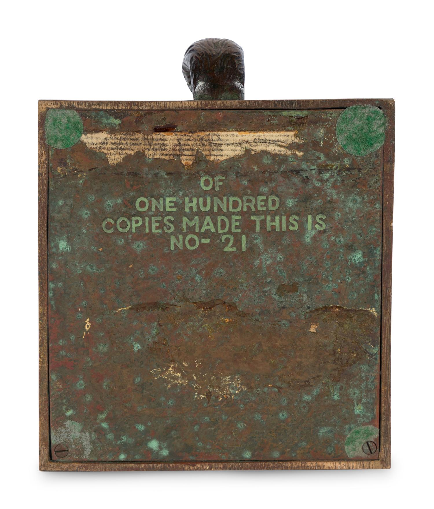 Rowfant Club Bronze Candlestick