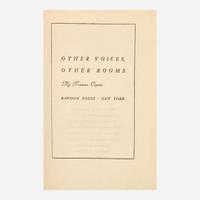 [Literature] Capote, Truman Group of 4 First Editions