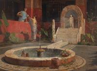 Maidens in a Roman Atrium , 1881