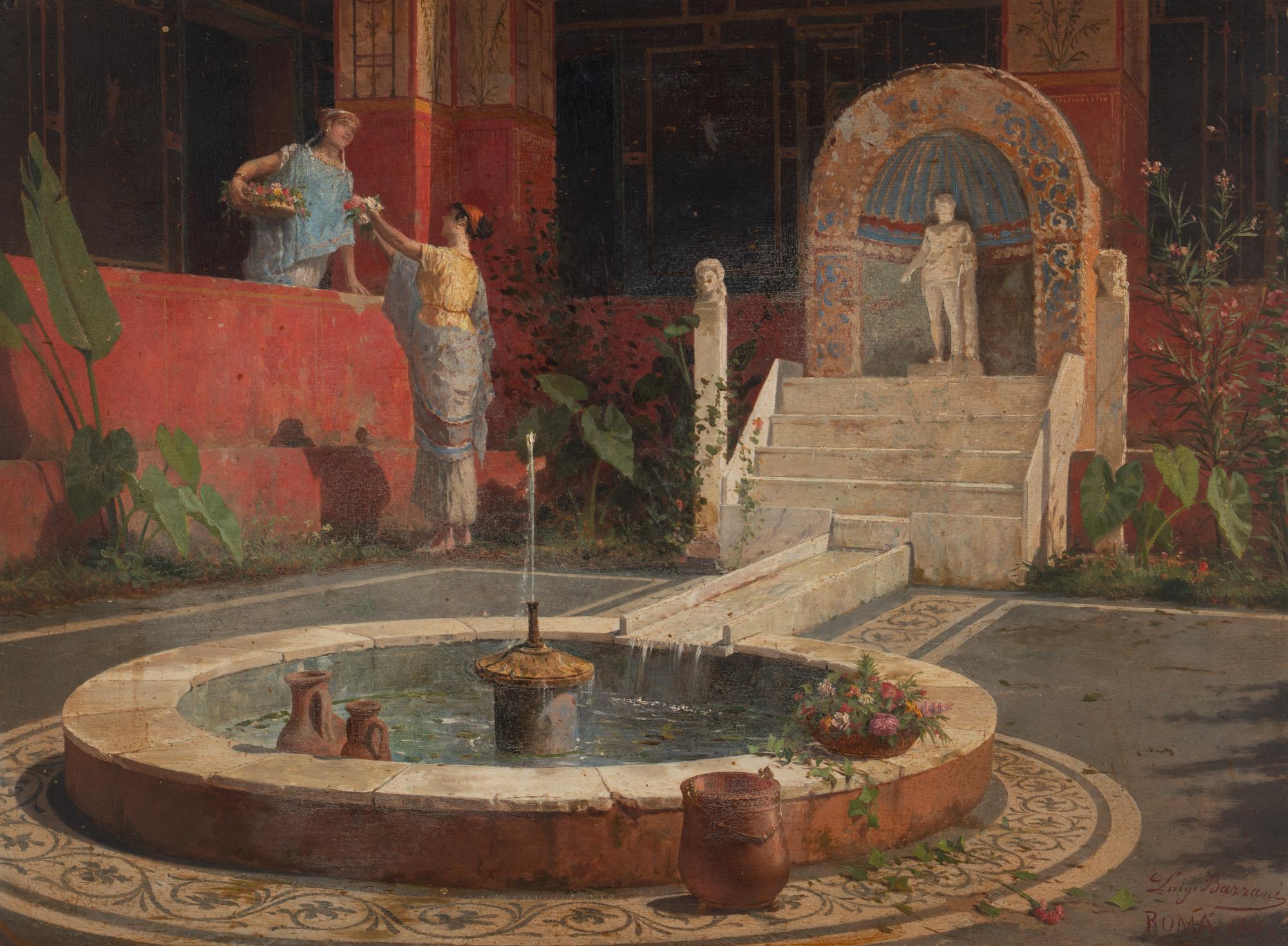 Maidens in a Roman Atrium , 1881