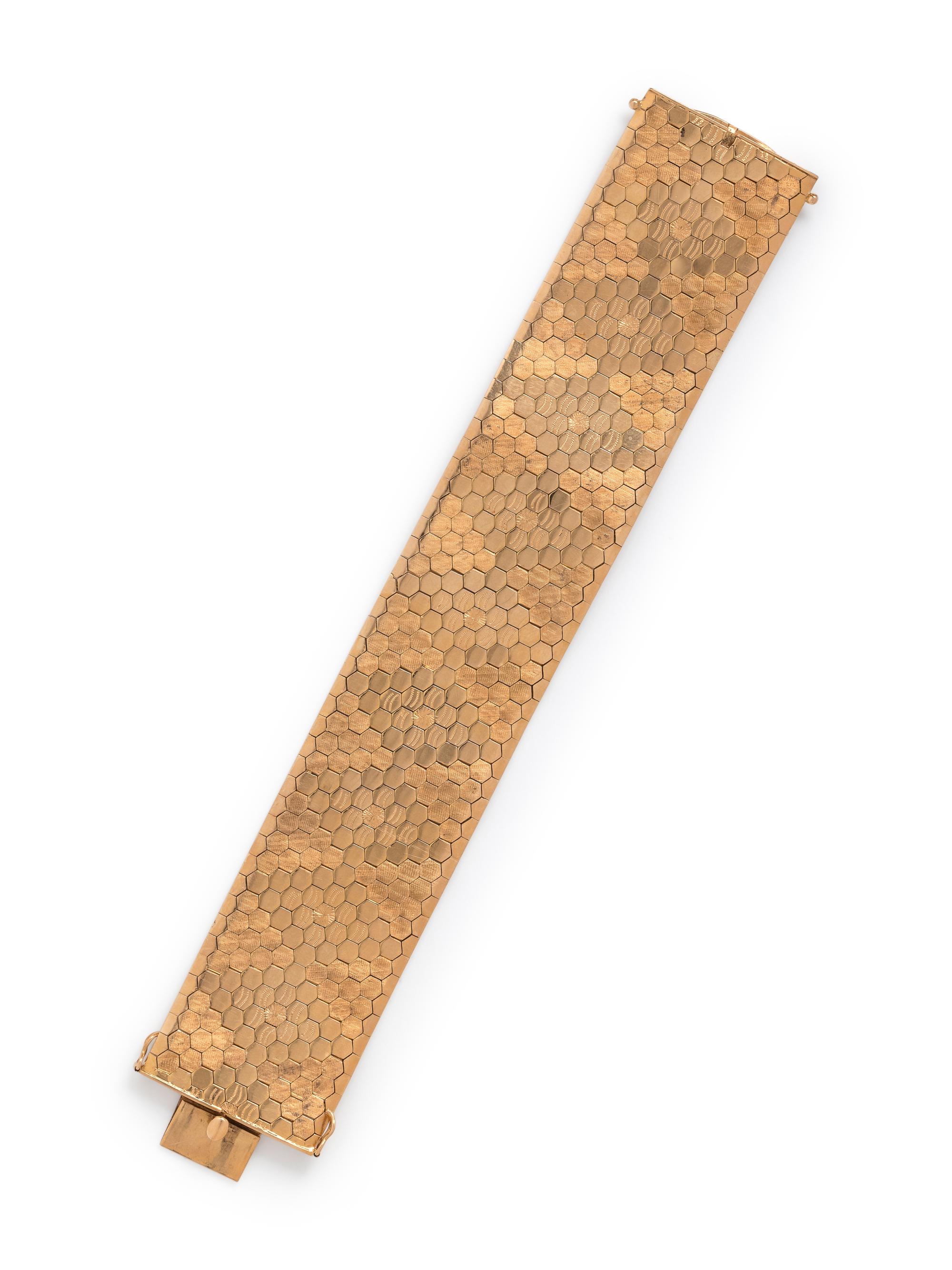 YELLOW GOLD BRACELET